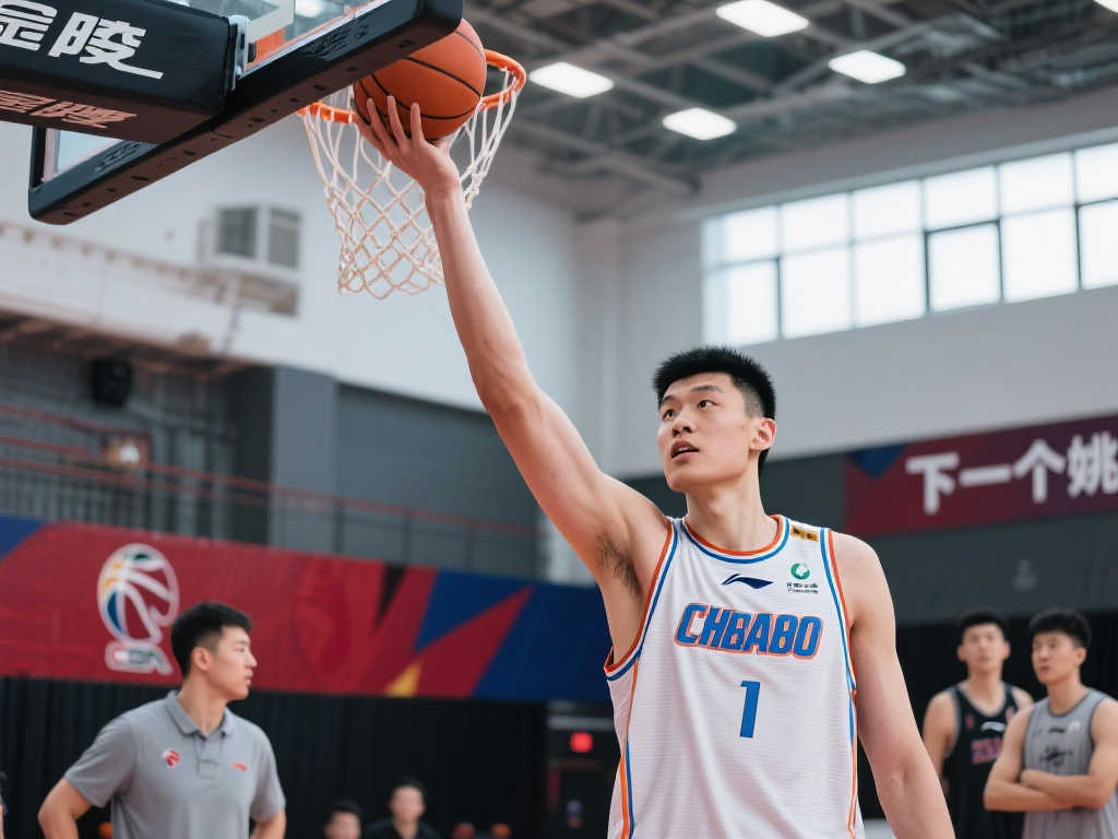 在球场上的
